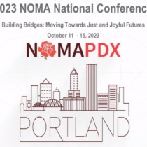 NOMAPDX logo + conference