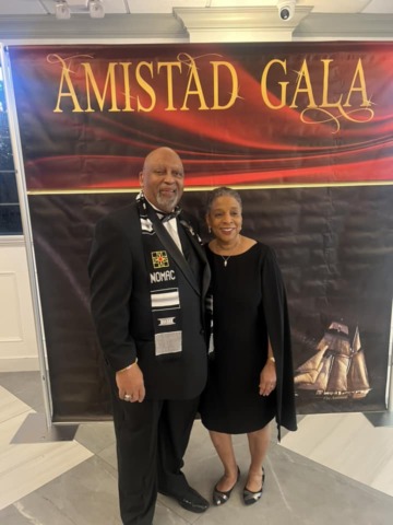 William M. Brown III receives Amistad Lifetime Achievement Award
