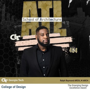 Ralph Raymond, 2026 recipient of The Emerging Design Excellence Award