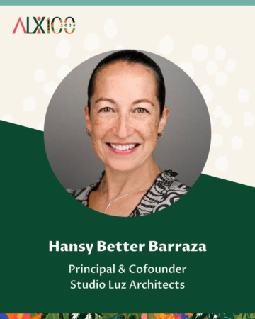 Congratulations to Principal & Co-Founder Hansy Better Barraza on being named to the ALX100 Class of 2026 by We Are ALX!